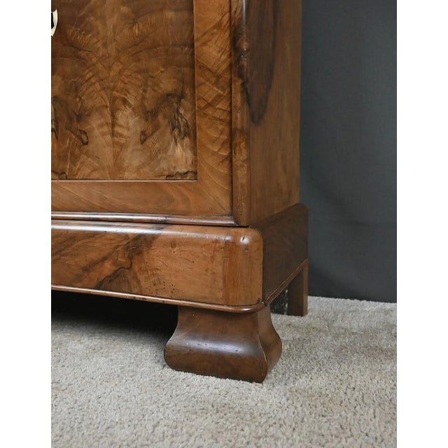 Brown Small Low 19th Century Louis Philippe Walnut Buffet For Sale - Image 8 of 18