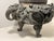 This antique incense burner showcases incredible craftsmanship, with detailed dragon carvings, a guardian figure, and a...