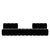 Dakota Armless Sofa by Porus Studio For Sale - Image 4 of 12