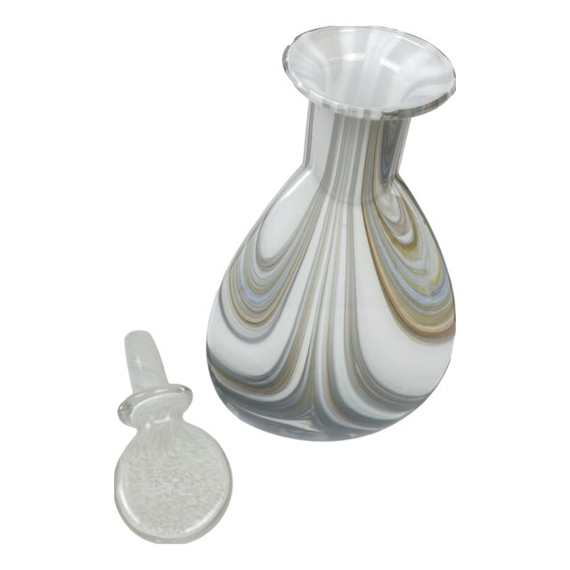 Murano Glass Bottle from Made Murano Glass, 1960s, Set of 2 For Sale