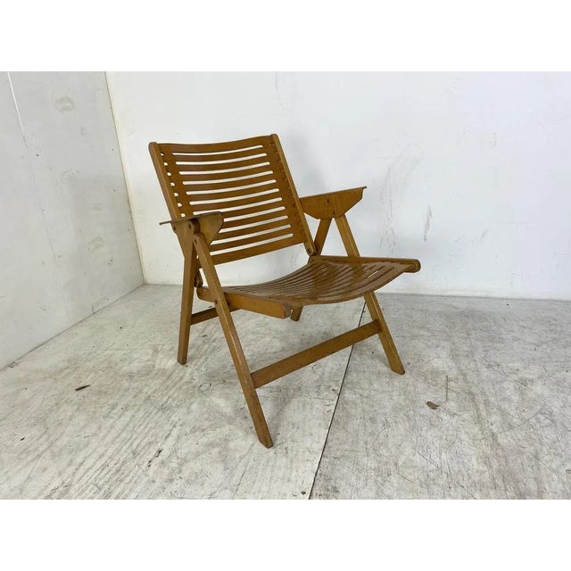 Vintage Rex Folding Chair by Niko Kralj for Stol Kamnik, Slovenia, 1960s For Sale - Image 4 of 10