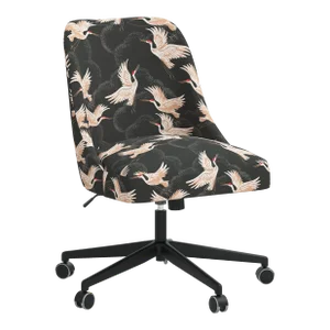 Selby Office Chair in Crane Flock Ink