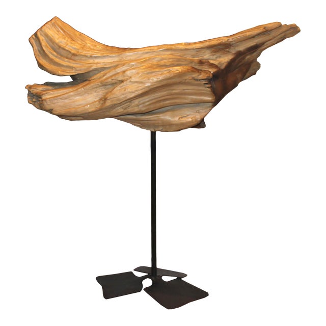 Decorative Driftwood Fragment On Stand Chairish