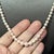 Metal Akoya Pearl Necklace 28.5" 14k Gold 8.50 mm Certified For Sale - Image 7 of 12