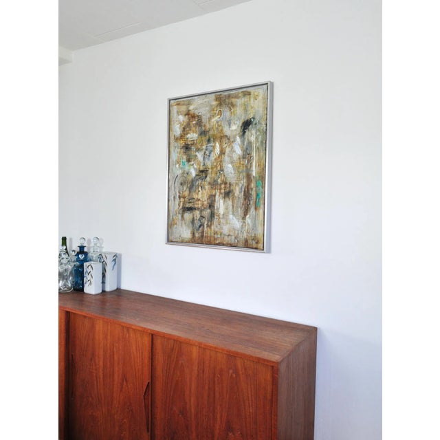 Mette Birckner, Abstract Composition, 2009, Oil on Canvas For Sale - Image 10 of 11