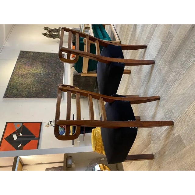 Set of Art Deco Dining Chairs For Sale - Image 6 of 7