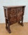 Traditional Early 20th Century Rare Spanish Carved Walnut Sideboard With Geometric Panels and Spiral Columns For Sale - Image 3 of 15