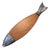 Vintage Fish-Shaped Serving Board Salmon, Japan, 1960s For Sale