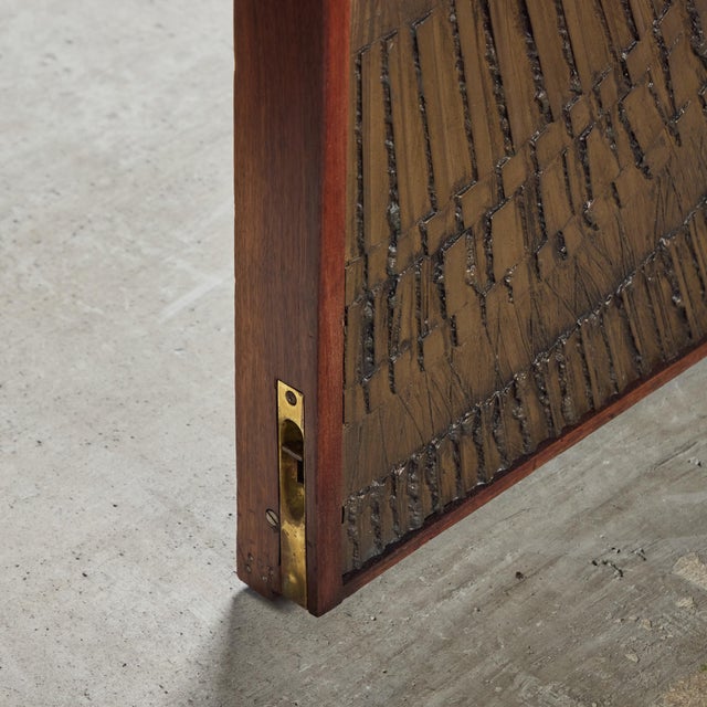 "Heroic Sunburst" Bronze Doors by Billy Joe McCarroll and David Gillespe for Forms and Surfaces For Sale - Image 12 of 12