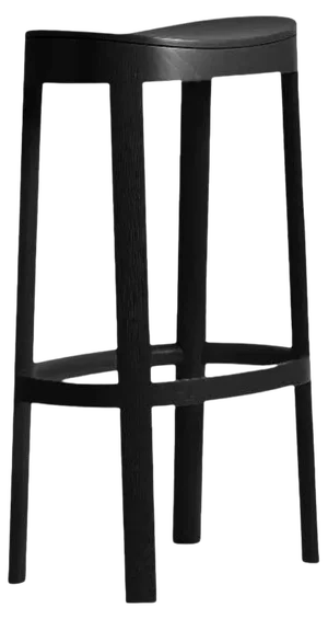 Lammi Bar Stool in Black by Made by Choice