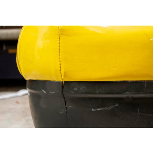 Animal Skin Primate Kneeler Seat by Achille Castiglioni for Zanotta, Italy, 1970s For Sale - Image 7 of 9