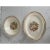 Offered is a lovely vintage serving platter and bowl by The Edwin M Knowles China Co. This set features a floral design...