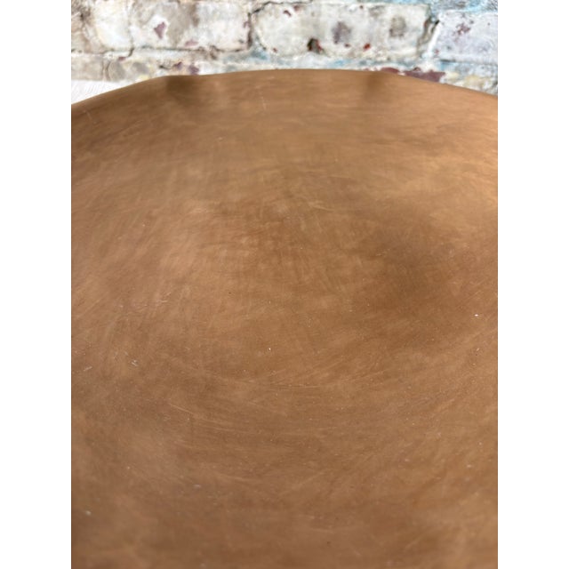 Ceramic Puebla Round Serving Tray (Natural) For Sale - Image 7 of 7
