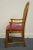 Late 20th Century Thomasville American Country Collection Cane Back Dining Arm Chair 20521-861-862 For Sale - Image 5 of 11