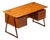 Svend Age Madsen Freestanding Desk in Teak h.p. Hansen Denmark 1960 For Sale