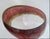 Tim Chilina Large Marbled Red Oregon Pacific Nw Art Glass Vase Bowl For Sale - Image 11 of 18