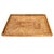 Boho Chic Artifacts Rattan Rectangular Flat Tray in Honey Brown - 19" For Sale - Image 3 of 9