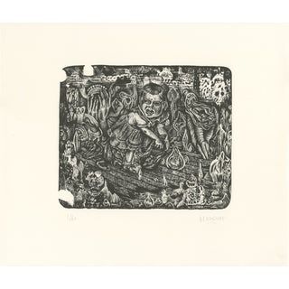 Stéphane Blanquet, La Fente de l’Aube, 2017, Lithograph For Sale