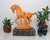 Mid-Century Modern Mid-Century Ceramic Tang-Style Trojan Horse Figurine For Sale - Image 3 of 10