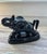 Mid-Century Ceramic Black Elephant Pen Holders-Set of 2 For Sale - Image 4 of 9
