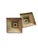 Mid 20th Century Pair Midcentury Vintage Polished Brass Georgian Style Candle Holders Candlesticks 4.5" For Sale - Image 5 of 7