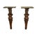 Antique 19thC Italian Carved Walnut Renaissance Revival Pair Caryatid Brackets, Circa 1850 For Sale In Portland, OR - Image 6 of 15