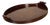 George III Oval Mahogany Tray, 1760 For Sale