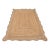 Light Blue Natural Jute Wave Scallop Rug 2.5x8 Ft. For Sale