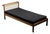 Mahogany Bed with Tigette System by André Sornay, 1960 For Sale