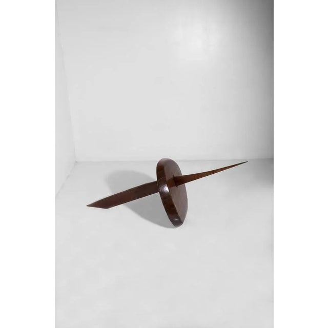 Elvio Becheroni, Guardian Your Own Safety (Amazonia Series), 1992, Walnut Sculpture For Sale - Image 9 of 9