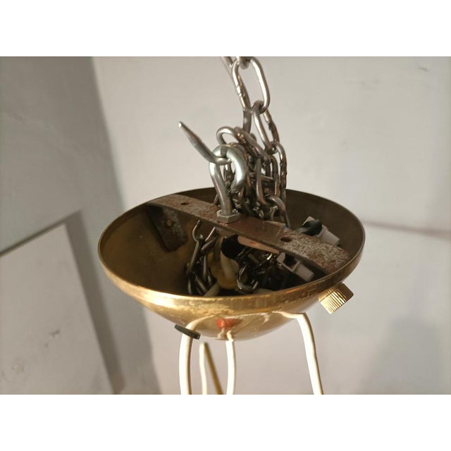 Chandelier in Three-Colored Three-Color Cones from Stilnovo For Sale - Image 12 of 14