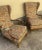 Couple of "winged" armchairs attributed to the designer Paolo Buffa. Originals 50 Italian manufacture Very good general...