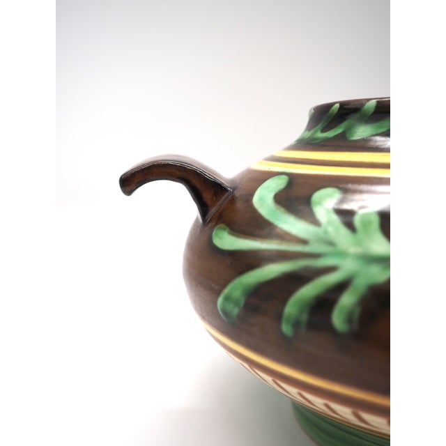 Swedish Ceramic Vases by Harald Östergren for Upsala Ekeby, Sweden, 1940s, Set of 2 For Sale - Image 6 of 13