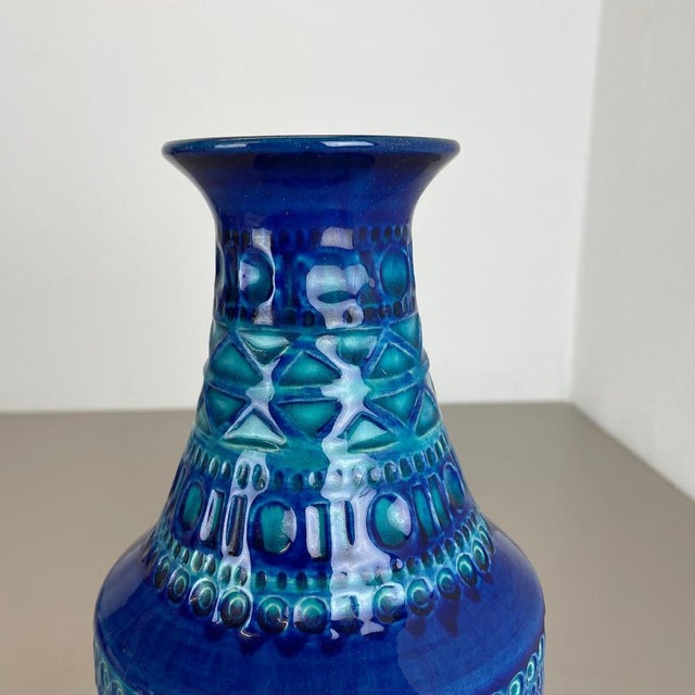 Fat Lava Pottery Vase from BAY Ceramics, Germany, 1970s For Sale - Image 9 of 16
