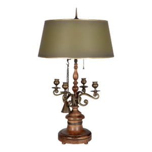 Vintage Italian Bouillotte Lamp by Chapman