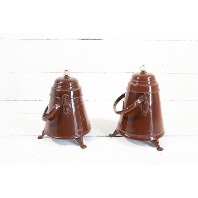 Dutch Fire Jugs, Early 1900s, Set of 2 For Sale - Image 9 of 11