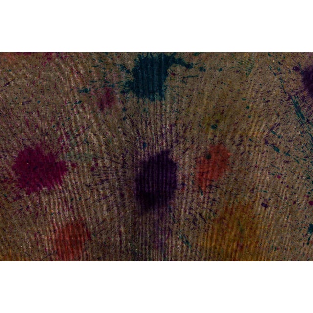 Textile Abstract Modern “Daliesque” Wool Rug by Doris Leslie Blau For Sale - Image 7 of 9