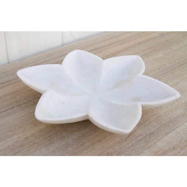 Pure Marble Starfish Jewelry Bowl For Sale - Image 4 of 9