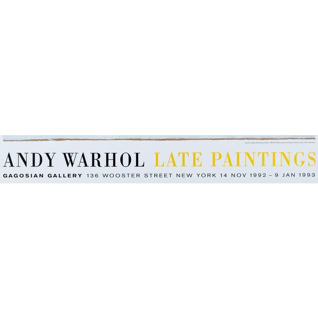 Converse Poster after Andy Warhol For Sale - Image 6 of 7