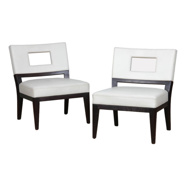Armchairs by Christian Liaigre for Holly Hunt, 1990, Set of 2 For Sale