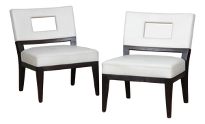 Armchairs by Christian Liaigre for Holly Hunt, 1990, Set of 2