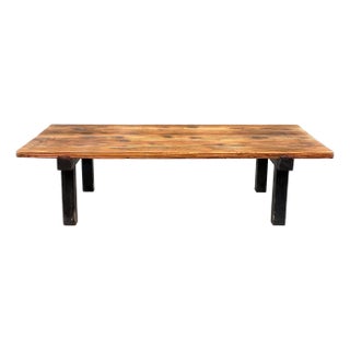 Early 20th Century Japanese Wood Tea Table For Sale