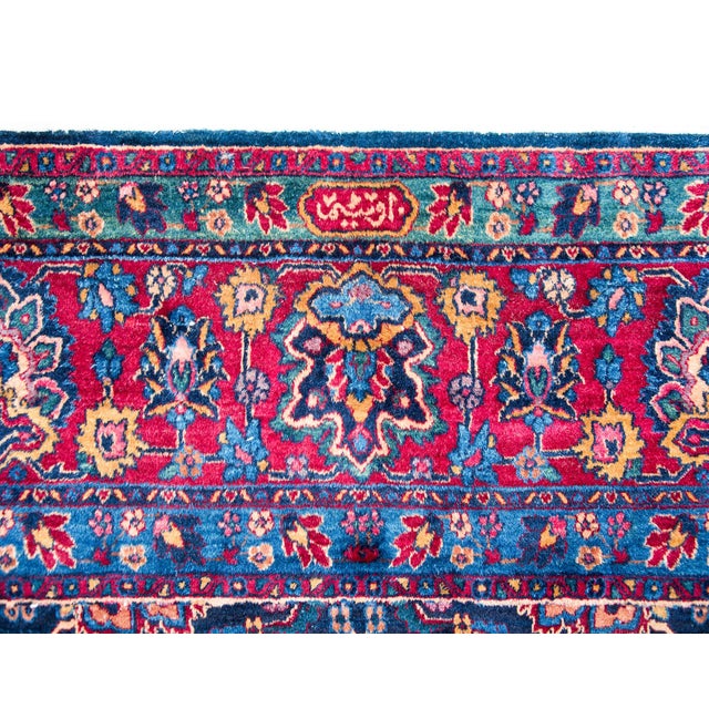 Persian Early 20th Century Persian Kirman Rug For Sale - Image 3 of 16