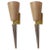 21st Century Pink Torchere Sconces - a Pair For Sale - Image 9 of 9