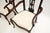 Brown Set of Antique Chippendale Armchairs, 1890s For Sale - Image 8 of 10