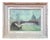 Domes of the Hôtel De Dieu and Pont Wilson, Lyon, Early 20th Century, Oil on Board For Sale