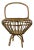 Bamboo Basket, Italy, 1960s For Sale