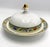 Ceramic 1920s Koenigszelt Silesia Dome Covered Bone China Serving Dish For Sale - Image 7 of 7