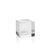 Sublimely crafted from crystal glass, this 3.5-inch cube will enliven your display area or shelf . The sophisticated cube...