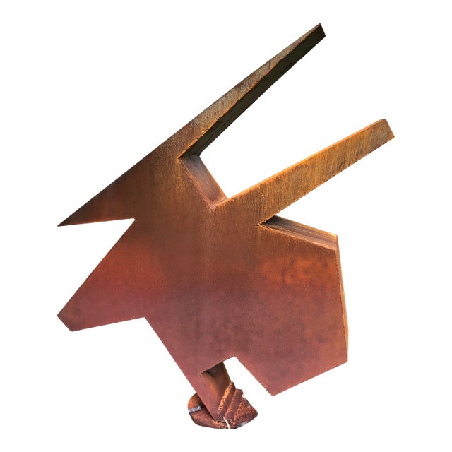 1960s Sculpture Iron and Steel For Sale